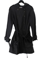 Butterfly By Matthew Williamson Women's Coat Uk 12 Grey Nylon