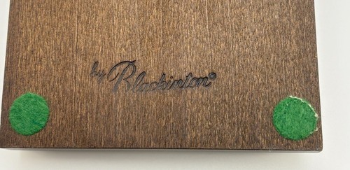 Vintage NRA Life Member Wood Plaque By Blackinton Wall Hanging Brass Emblem - Picture 7 of 7