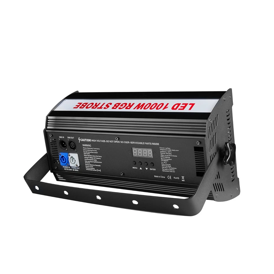 1000W Led Strobe Wash Blinder Light Bar 8+8 Segment Stroboscopic Dmx Bar Rgb x4 - Image 4 of 4