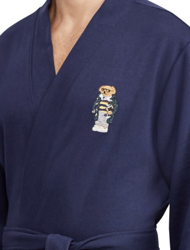 polo bear robe