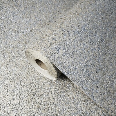 Modern silver brass Big Chip Natural Real Mica Stone Wallpaper Plain Textured