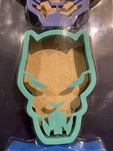 Disney WAKANDA FOREVER 3 Pack Silicone Breakfast Molds Pancakes & Eggs NEW - Picture 3 of 5