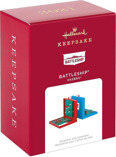 2021 The Hasbro Battleship Game Hallmark Keepsake Ornament