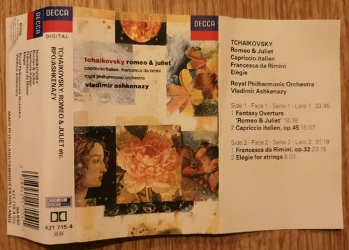 Ashkenazy / RPO - Tchaikovsky : Romeo & Juliet etc. - Decca 421 715-4 - 1989 - Picture 4 of 5