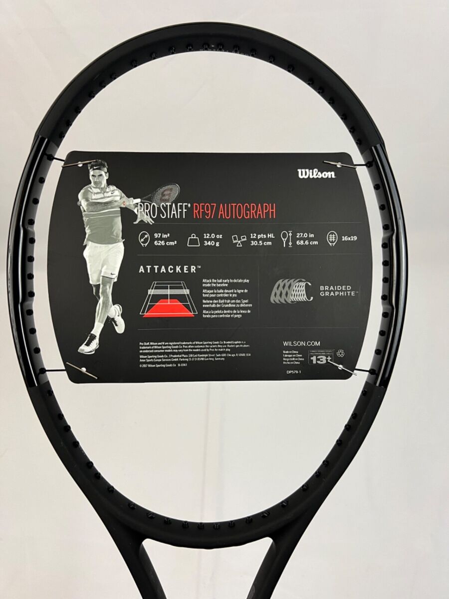 NEW Wilson Pro Staff RF97 V11 Black, 4 1/2 | eBay NEW Wilson Pro Staff RF97 V11 Black, 4 1/2 | eBay
