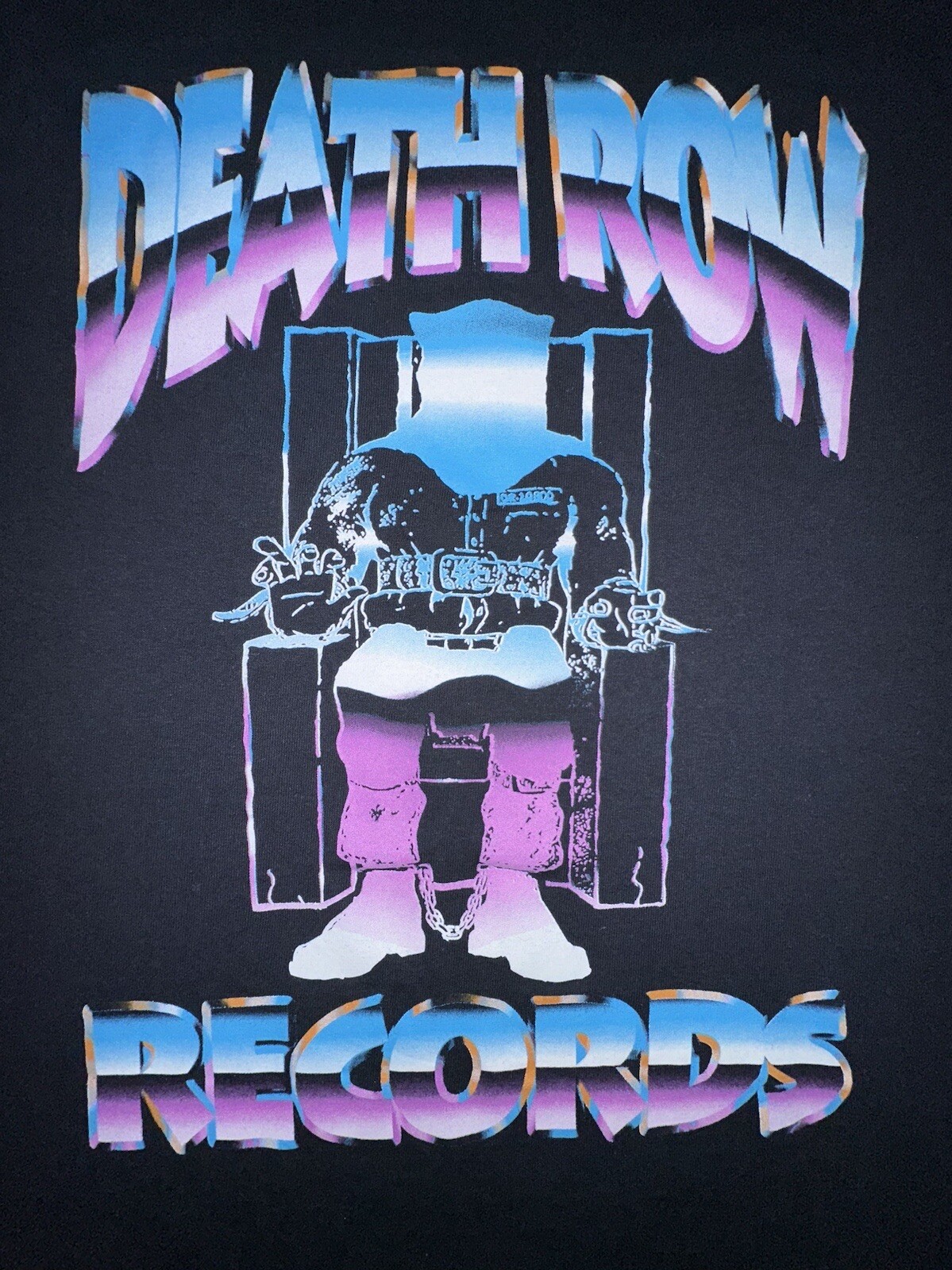 FILA T shirt grafica Death Row Records Dr.Dre Tupac Snoop Dogg uomo taglia small usata in ottime condizioni