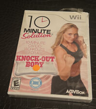 NINTENDO WII ** 10 Minute Solution ** WORKOUT GAME FACTORY SEALED