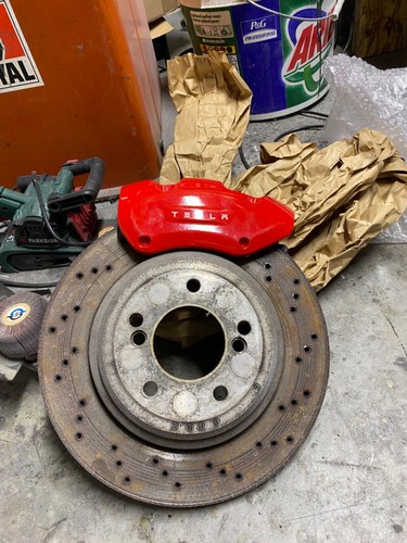 Performance Bremssattel hinten 1188644-00 1188643-00 Tesla Y Long Range Dual