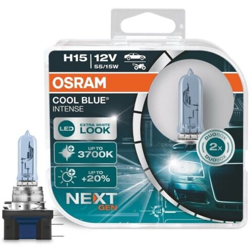 Original Osram Cool Blue Intense Lampen H1 H3 H4 H7 H8 H11 H15 HB3 HB4 W5W Satz - Bild 5 von 19