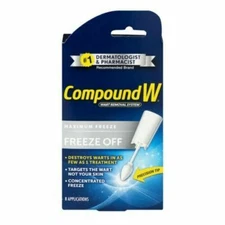 Compound W Freeze Off Wart Removal System  8 each By Med Tech Products