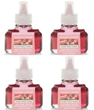 4 Yankee Candle HOME SWEET HOME SCENTPLUG Oil Refills-Scent plug spicy cinnamon