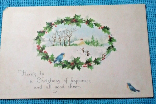 2 Cent George Washington US Stamp Red DEC 20 1928 Vintage ALABAMA Post Card - Picture 6 of 8