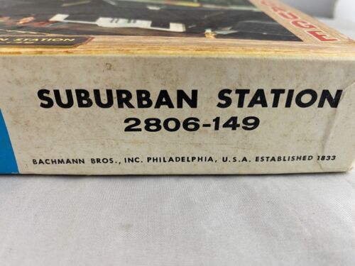 VINTAGE BACHMANN PLASTICVILLE Suburban STATION 2806-149 - Picture 2 of 6