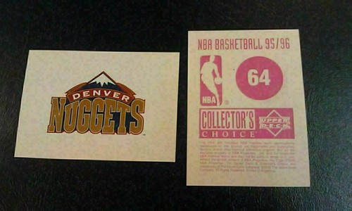 1995 - 1996 UD CC NBA ARGENTINA STICKERS SET BREAK WOW #1 - #221 YOU PICK - Picture 72 of 247