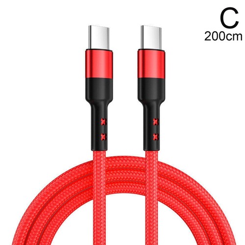 1X USB C zu USB C Schnellladegerät PD 100W Dual Typ Ladekabel C 2022 Fast-\ - Bild 13 von 14
