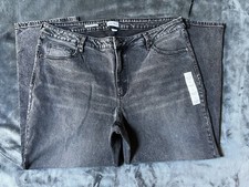 NWT Ava Viv High Rise Dark Wash Fitted Hip Thigh Flare Jeans Women's Sz 22