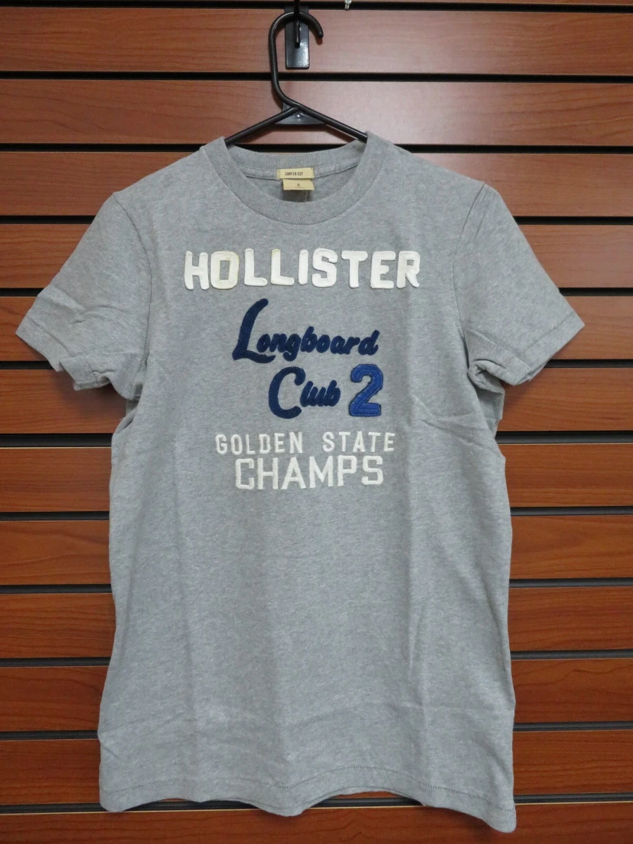 HOLLISTER short sleeve T Shirts gray for Men Size S Free Ship eBay