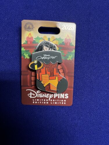 2023 Disney Parks Happy Holidays Stocking Contemporary Resort Pin Edna Mode HTF - Picture 2 of 4