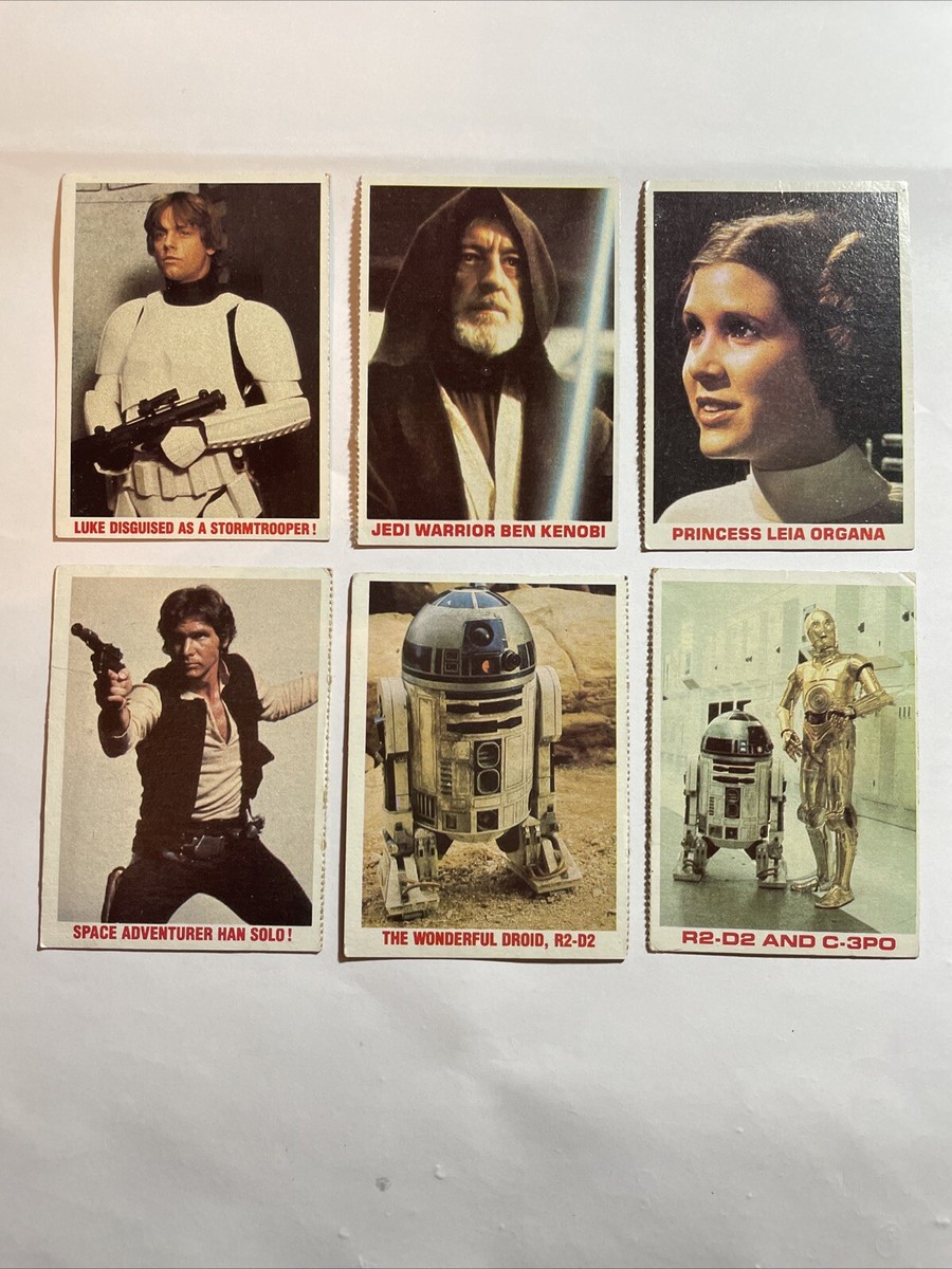 1977 Star Wars & ESB Burger King Everybody Wins Complete 36