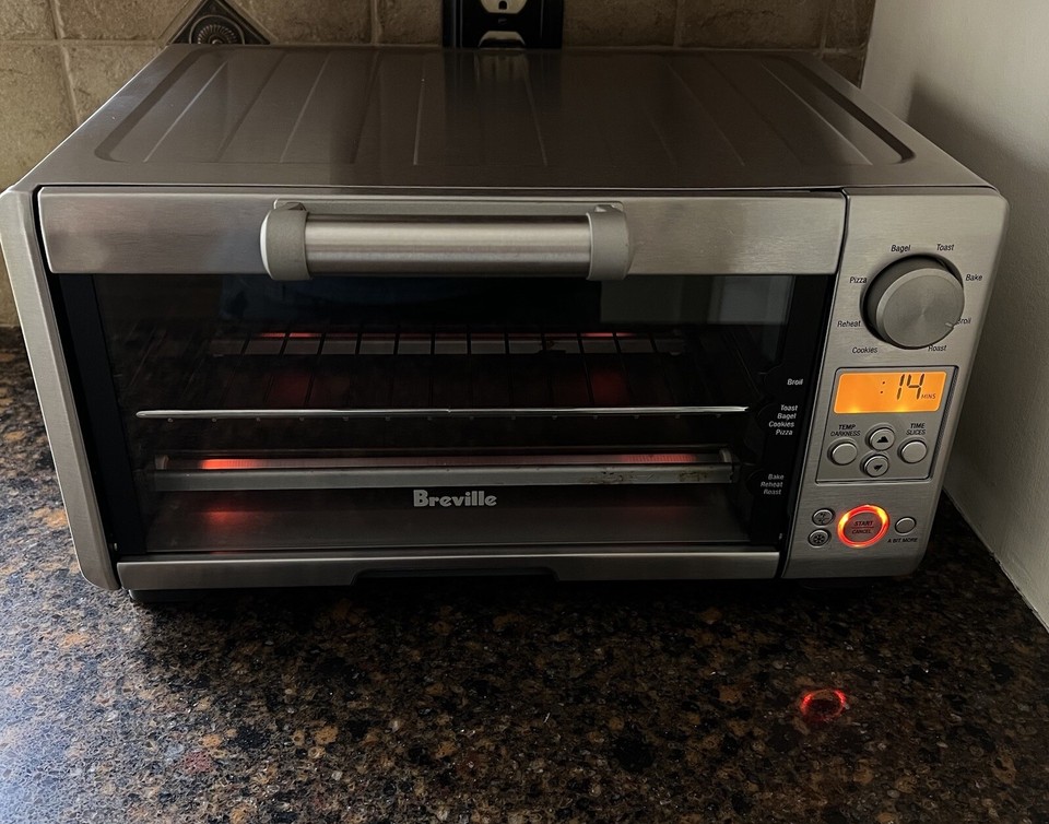 Breville Mini Smart Toaster Oven Stainless Steel BOV450XL eBay