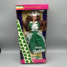 Vintage Barbie Doll 1994 Irish Dolls Of The World  Mattel Special Edition