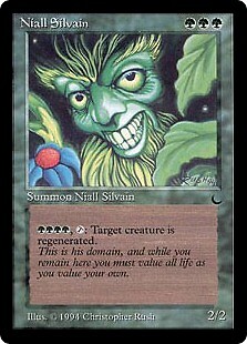 Magic MTG - Niall Silvain - The Dark - MINT/NMINT - EN