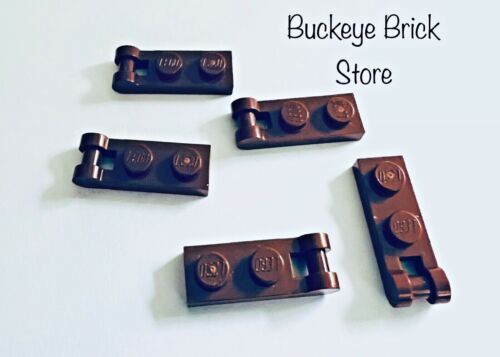 Lego New Reddish Brown Plate Modified 1x2 With Bar Handle On End - 60478 - Picture 3 of 3
