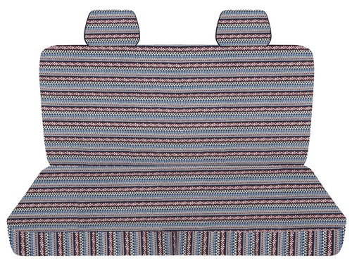 Cubierta de asiento de banco de camión Tribal Aztec Boho se adapta a Chevy S10 1992-1993 asiento de banco + 2 horas - Imagen 16 de 18