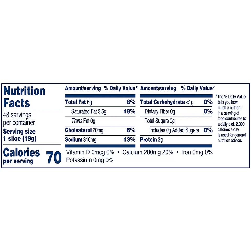 Kraft Deli Deluxe American Cheese Slices, 48 ct. - Image 4 of 4