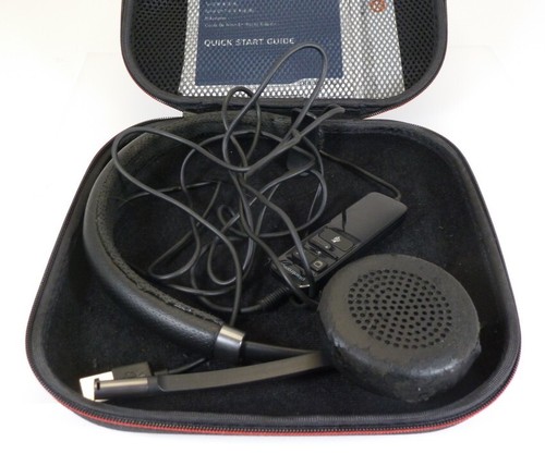 Casque USB filaire Plantronics Blackwire C710 avec Bluetooth + étui de transport rigide - Photo 4/6