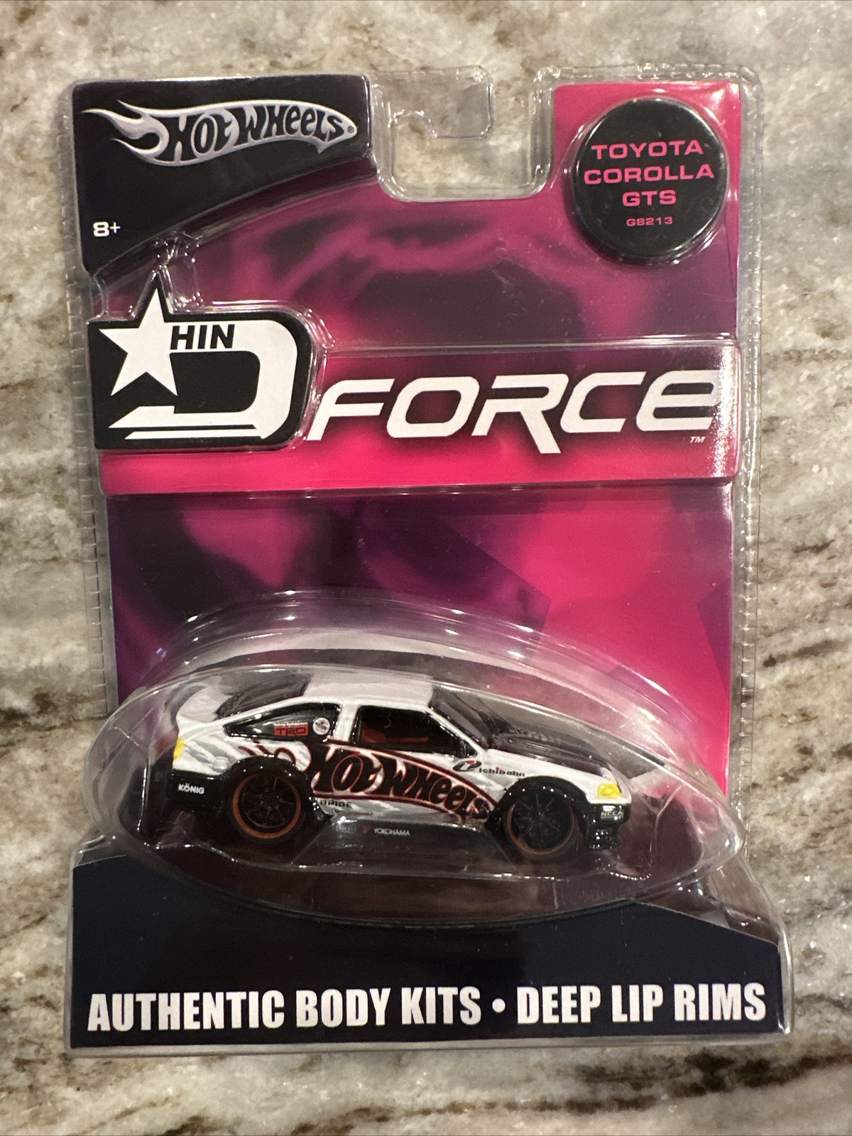 Hot Wheels TOYOTA COROLLA GTS D-FORCE HIN (HOT IMPORT NIGHTS) 1:50 
