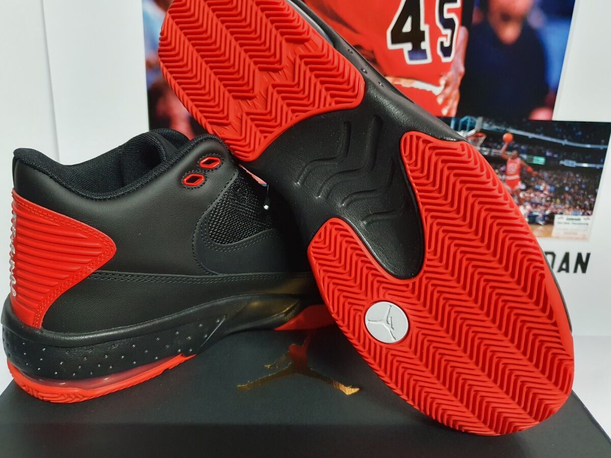 Nike Air Jordan Max Aura 2 Black Chile Red Men's UK 7 EUR 41 Nike Air Jordan Max Aura 2 Black Chile Red Men's UK 7 EUR 41