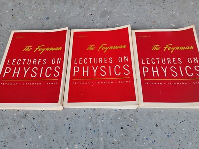 The Feynman Lectures on Physics - Volumes 1, 2, 3 Richard Feynman 1965 3rd Print