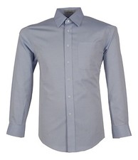 Nordstrom Men's Size 15 X 33 Light Blue Long Sleeve Button Down Collar Top NEW