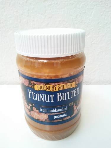 4 Pack Trader Joe’s Peanut Butter Sealed CRUNCHY & Salted 16 OZ Per Jar - Picture 6 of 8