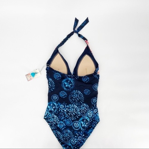 NWT Johnny Was Annia Twist One Piece Bathing Swimsuit Size Small - Picture 2 of 7