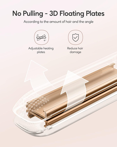 Piastra per capelli, professionale con rivestimento in nano-titanio, piastra 2 i - Foto 4 di 12