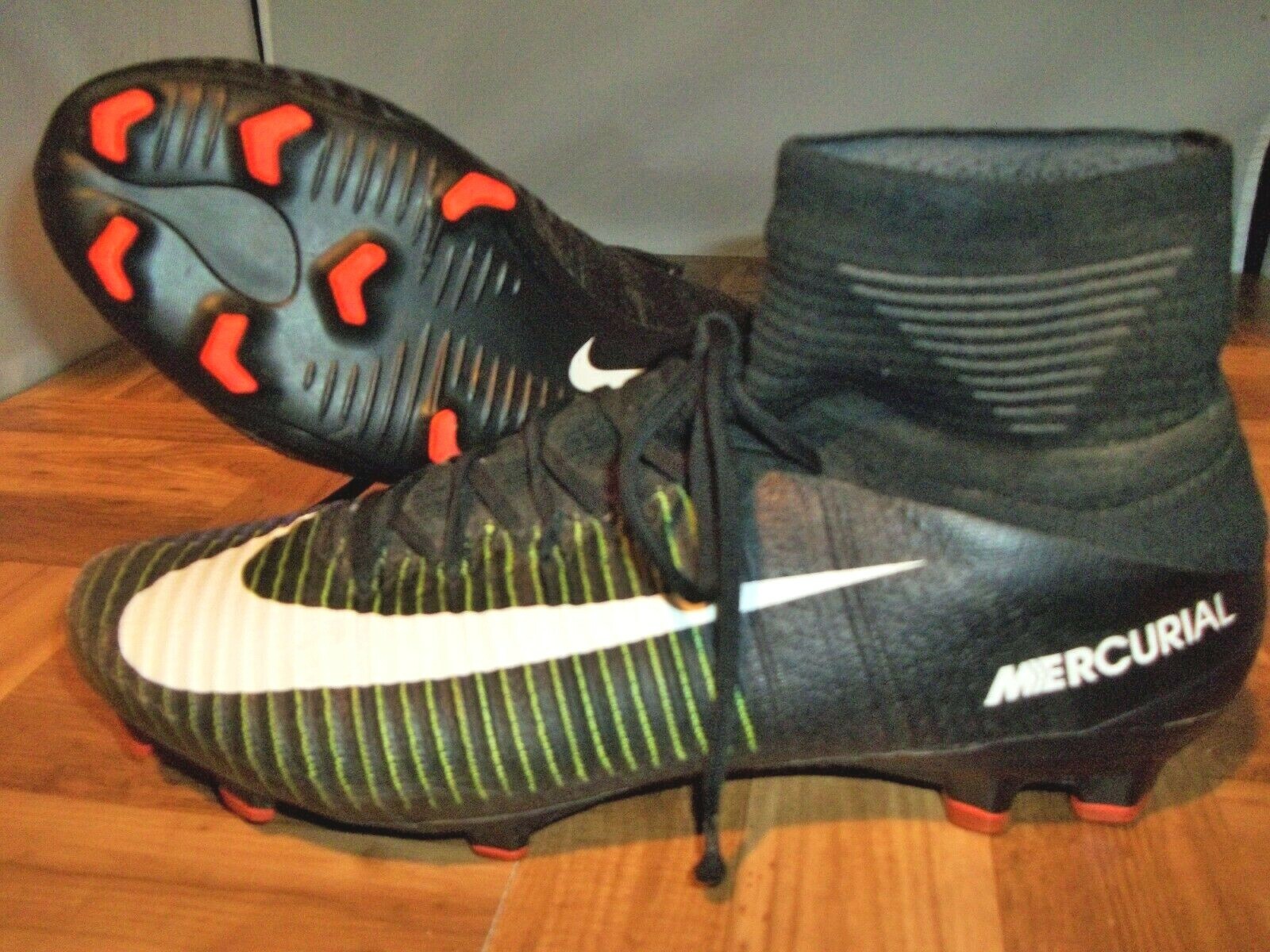 NIKE MERCURIAL SUPERFLY V FG ACC SOCCER CLEATS 831940 013 Size 9.5 Men’s NIKE MERCURIAL SUPERFLY V FG ACC SOCCER CLEATS 831940 013 Size 9.5 Men’s