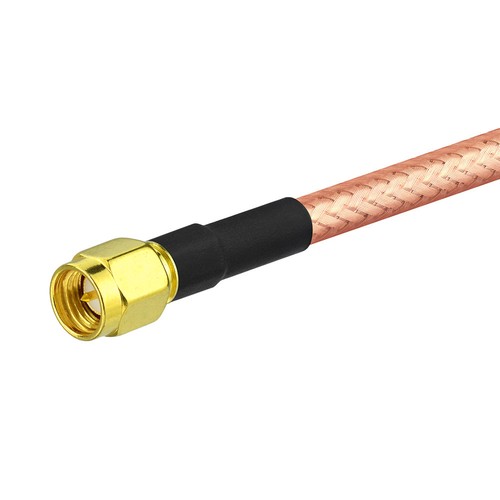 2-pak wtyczki typu N do męskiego SMA RG400 podwójnie ekranowany koncentryczny kabel pigtail 150cm - Zdjęcie 3 z 3