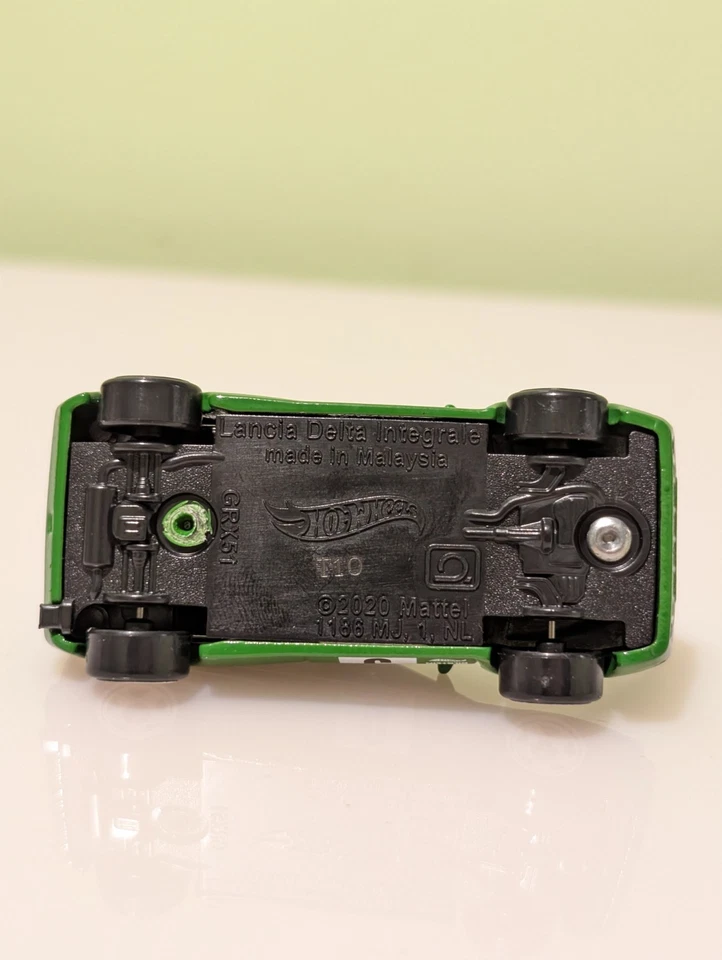 Hot Wheels Lancia Delta Integrale Verde - De European Car Culture Multipack Foto 4 de 4