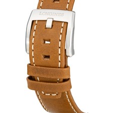 Unused LONGINES Spirit Automatic L3.810.4.73.2 Silver Leather Men's Watch in Box 6