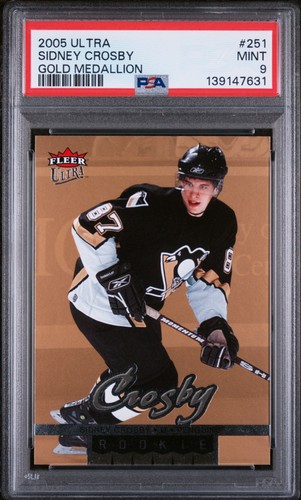 2005 Ultra GOLD MEDALLION Sidney Crosby #251 PSA 9 #7631