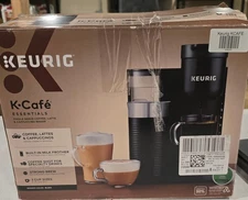 Keurig K-Café Essentials Single Serve K-Cup Pod Coffee Maker, Black
