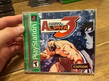 Street Fighter Alpha 3 Sur PS1 (PAL FR) - Boîtier Complet, Sans Notice, Disques Fonctionnels