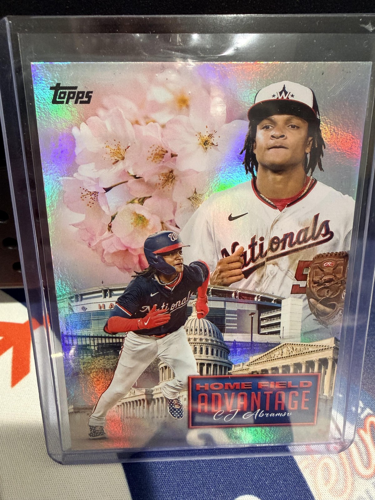 2024 Topps Update #HFA-39 CJ Abrams Home Field Advantage