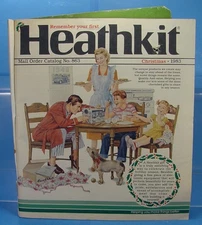 DL VINTAGE HEATHKIT CHRISTMAS 1983 ELECTRONIC KITS MAIL ORDER CATALOG 863