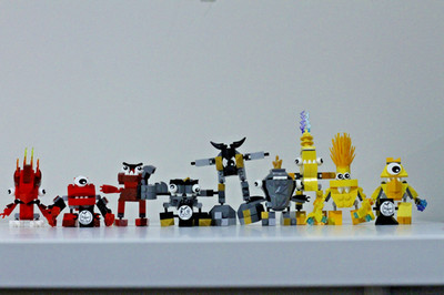 Lego Series 1 Mixels 41500 - 41508 Flain Seismo Volectro and other 6