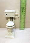 OOAK Antique Handmade Doll Bathroom VTG Carved Wood Toilet & Sink 1900-1920s? — photo 5