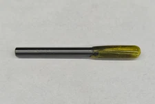 Kromhard 5/32" Solid Carbide Spade Drill 367010 USA - Flat Drill