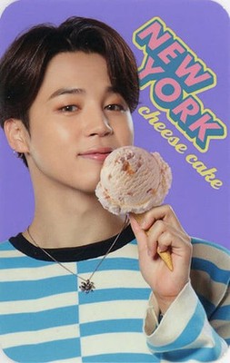 BTS Jimin Photocard Baskin Robbins Block Pack Bonus